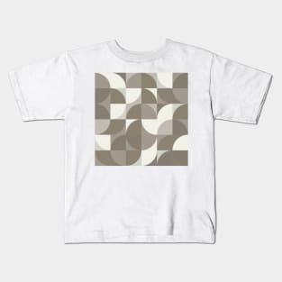 Modern Geometric (Mushroom) Kids T-Shirt